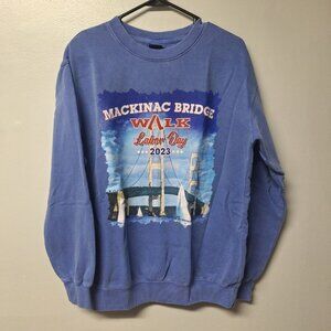 Mackinac Bridge Walk Michigan Labor Day Tradition 2023 Adult Medium Mighty Mac